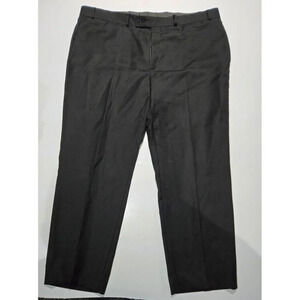 Calvin Klein Men's Slim Fit 100%  Wool Dress Pants Classic Charcoal Gray 40Wx30L